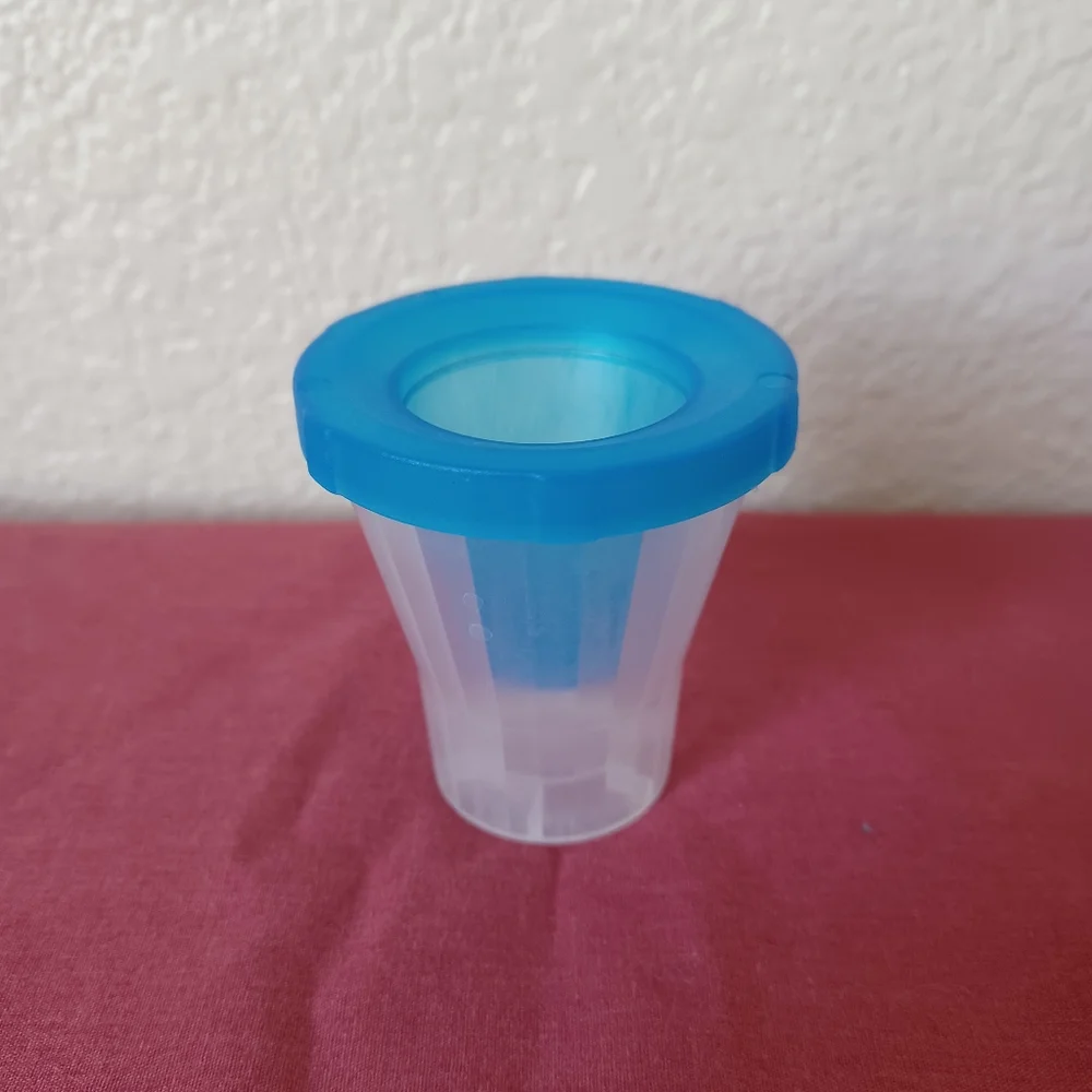 SET OF 14 Arctic IceShot Freezer Shot Glasses with Lids